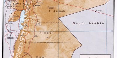 რუკაზე აჩვენებს Jordan